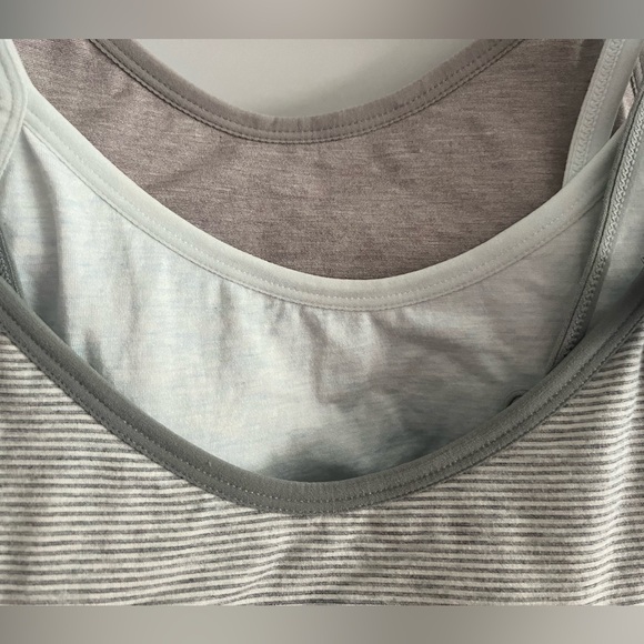 Nautica Seamless Pull-on 3 pc Bralettes/Sports Bras Set w/Removable Pads - Picture 5 of 11